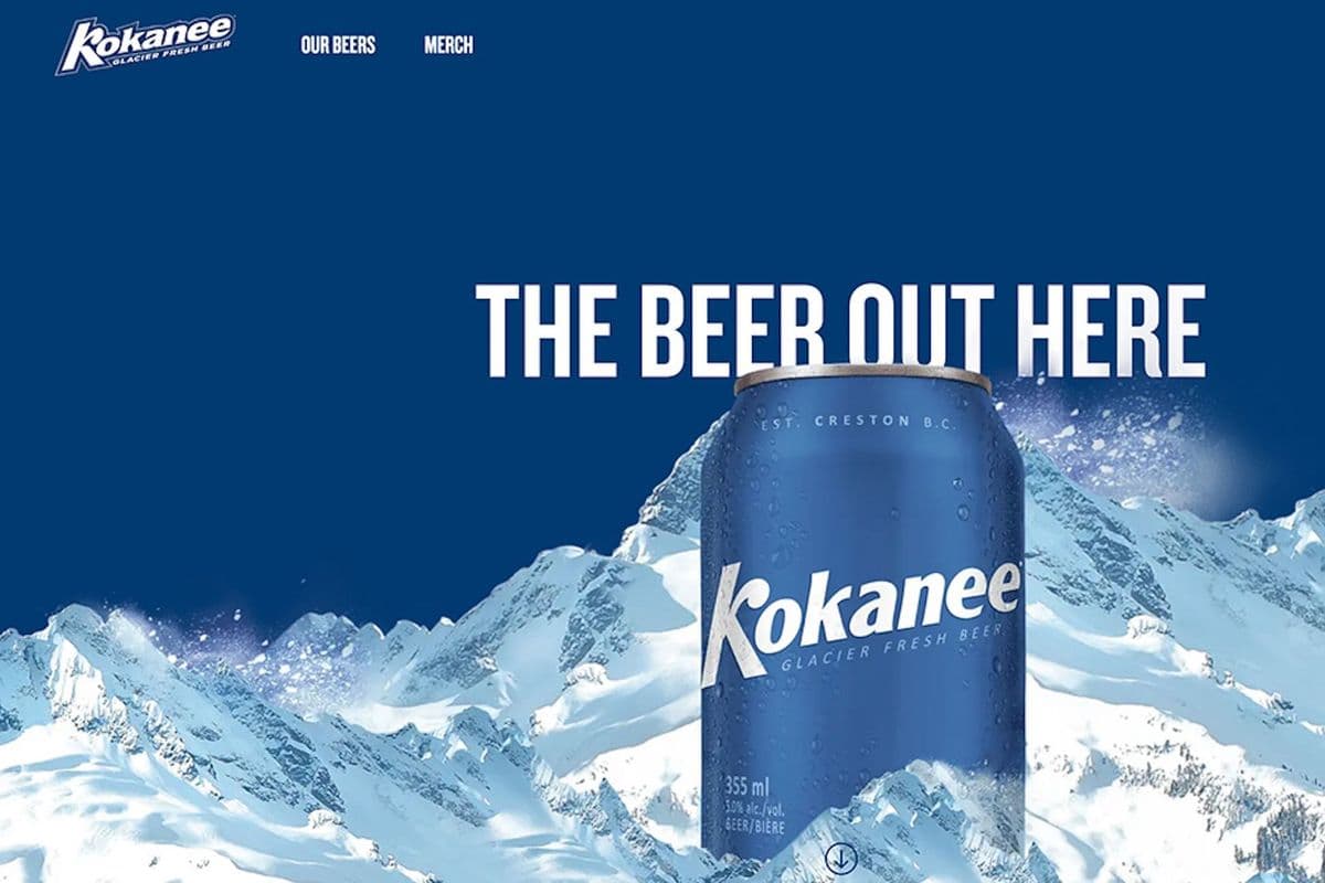 KOKANEE (15 CANS X 355ML) 5.0% ABV (15 x 355 mL)