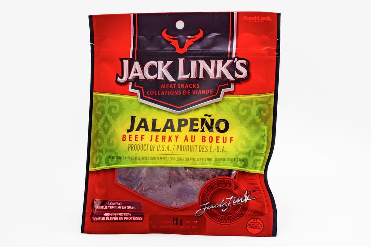 Jack Links Jalapeno Beef Jerky 80g Bag