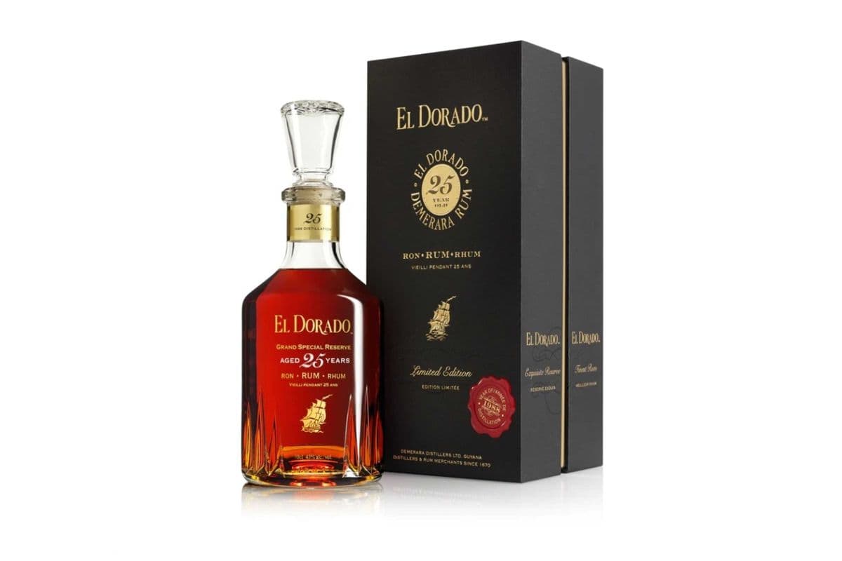 El Dorado 25 Year Rum (1 x 750ml)