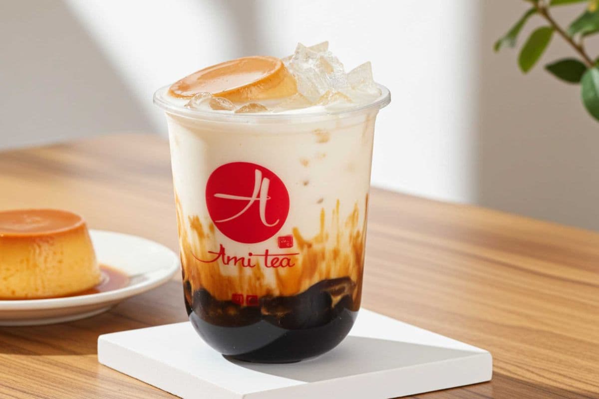 Crème Caramel Panda