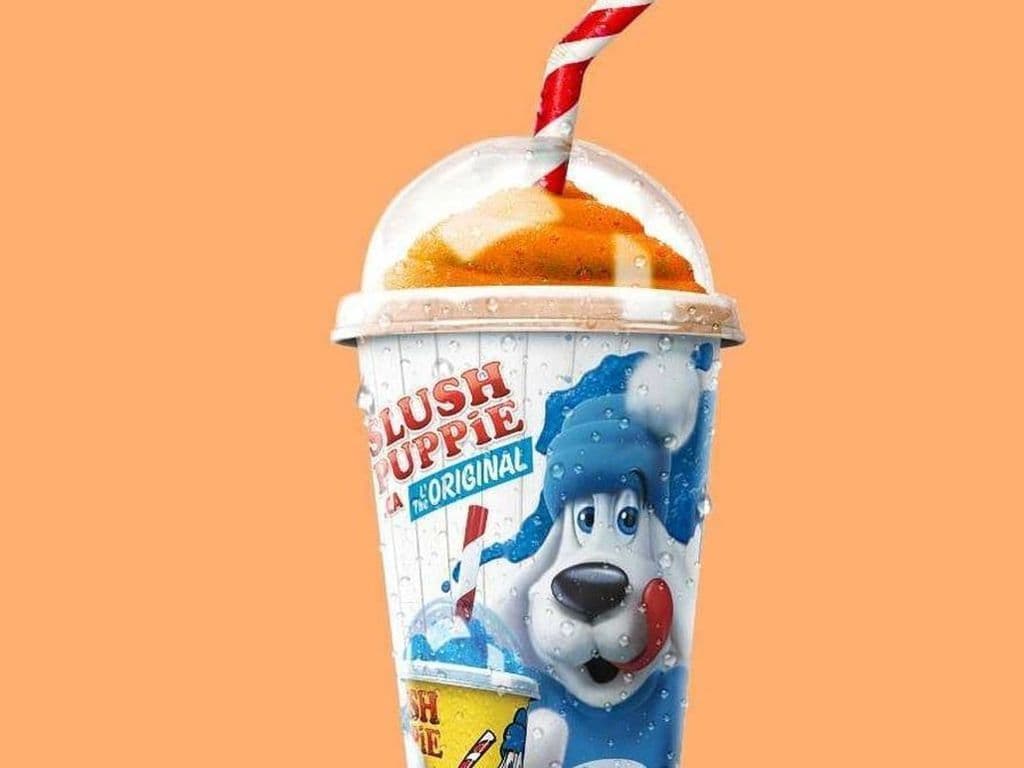 Small Orange Slush Puppie