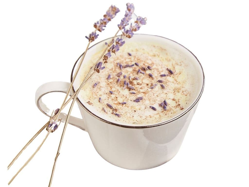 Lavender latte