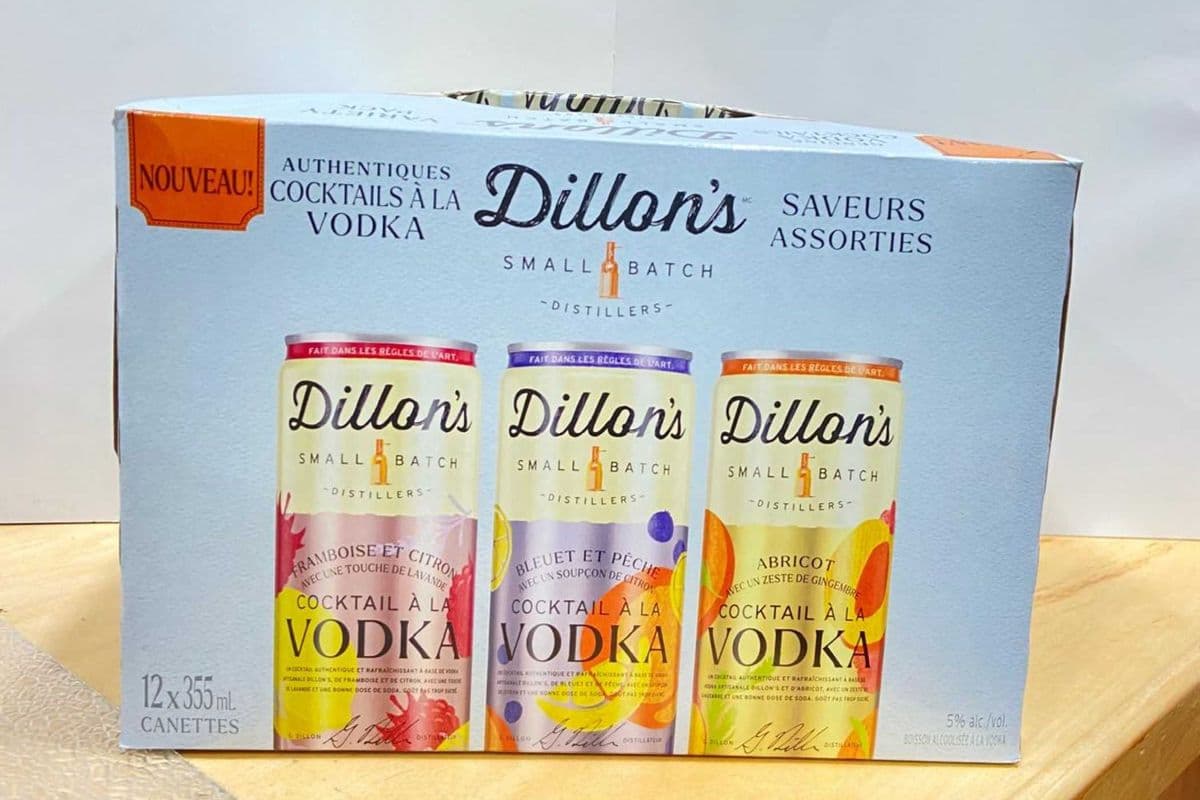 DILLON'S VODKA COCKTAILS VARIETY PACK (1 x 12X355 ML)
