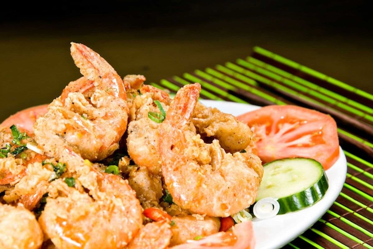 69. Salt and pepper Deep Fried Prawn