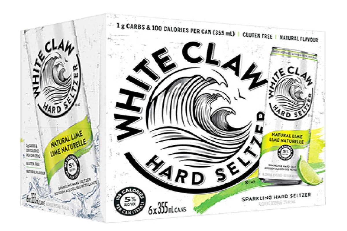 White Claw Lime (6 x 355 ml Cans)