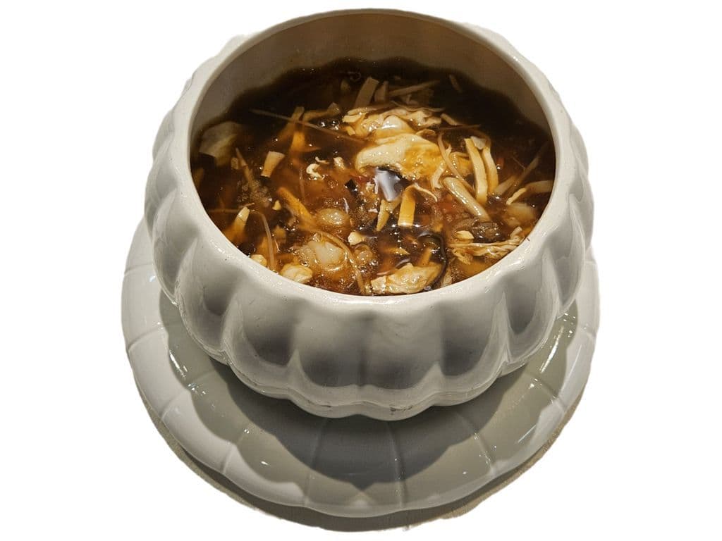 208. Vegetarian Hot & Sour Soup (Large)