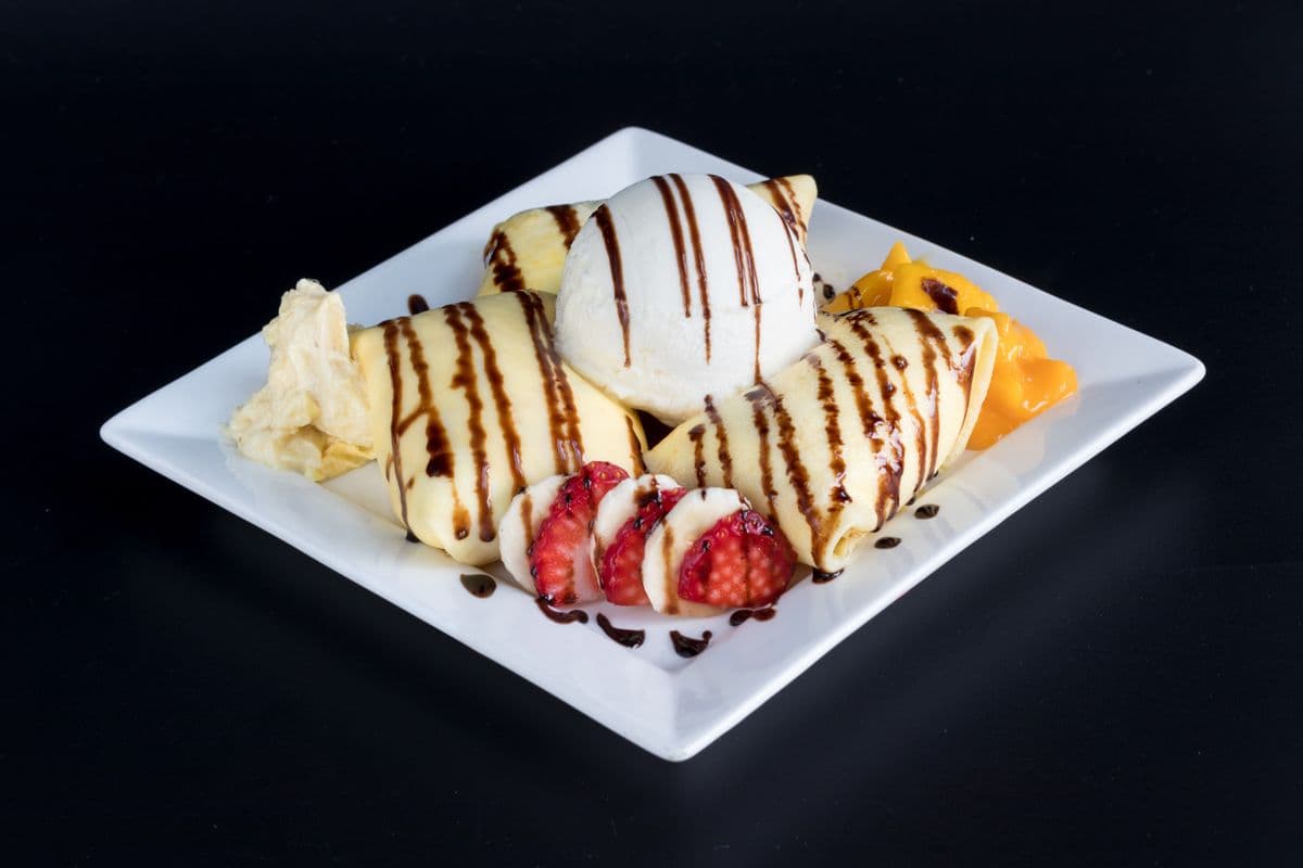 Pancake Platter with Sundae Supreme 班戟拼盘