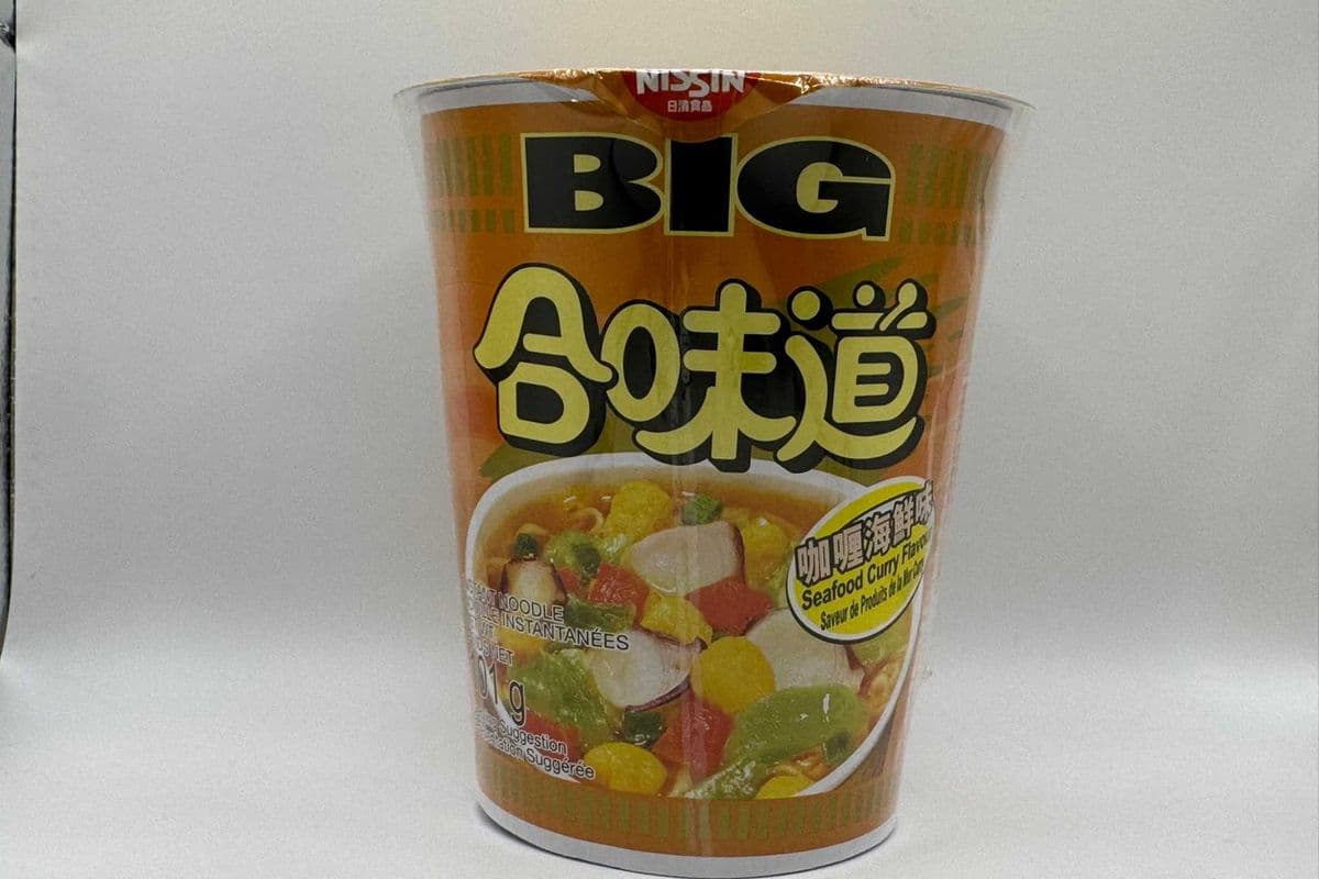 Big Cup Ramen (Curry/Fruit de mer) (101 g)