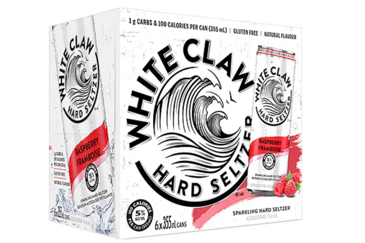 White Claw Raspberry 6PK (6 x 355 ML)