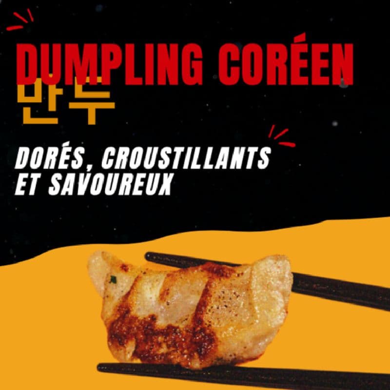 Mandu dumpling Coréen / Korean Mandu Dumpling