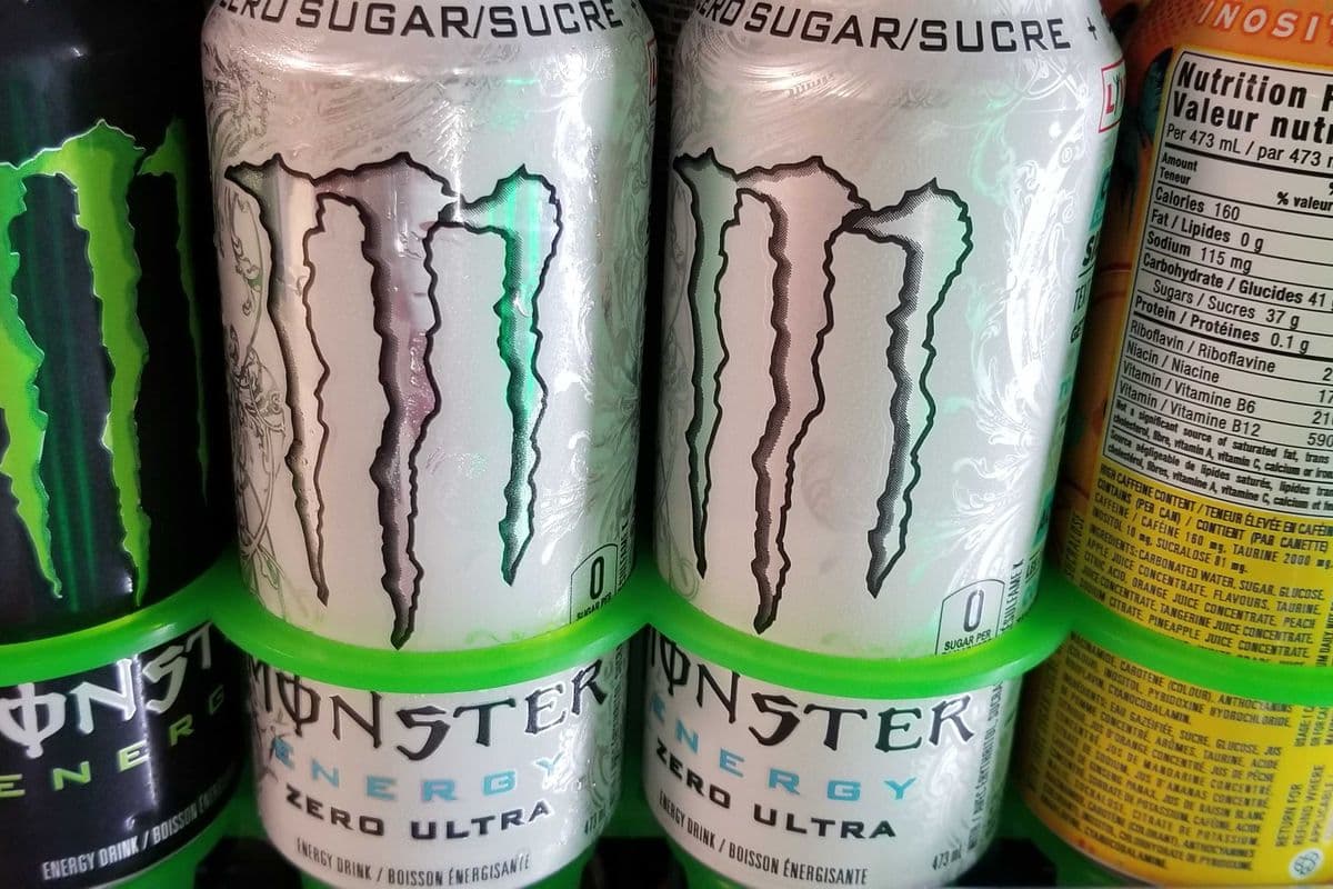 Monster Sugar Free (White)