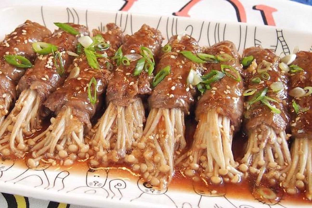 Enoki Beef Roll
