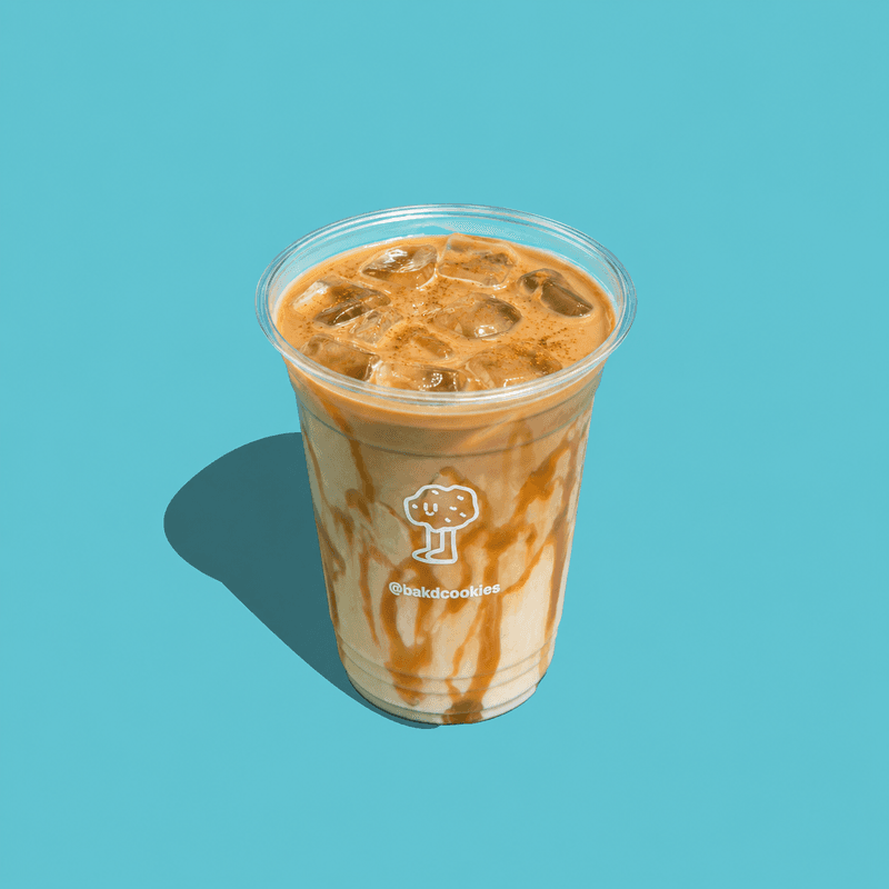 Iced Salted Caramel Latte
