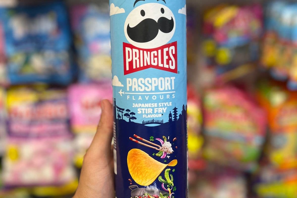 (UK) Pringles Passport Japanese Style Stir Fry Limited Edition - 165g