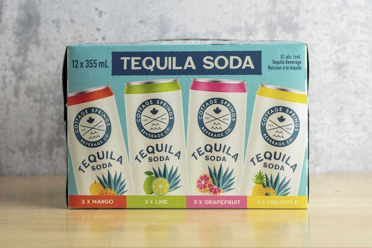 Cottage Springs Tequila Soda (12 x 355ml)