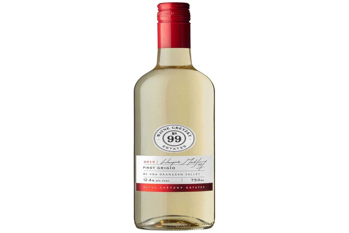 Wayne Gretzky Pinot Grigio 750 ML (1 x 750ML)