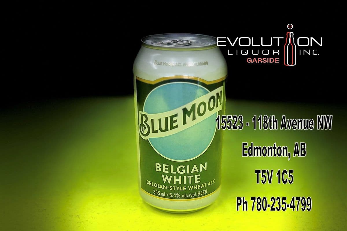 Blue Moon Belgian White Wheat Ale C355-01 (1 x 355ml Can)