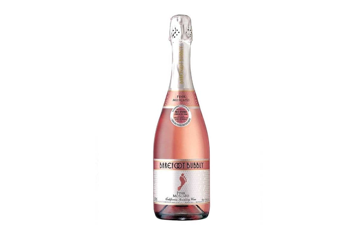 761573. BAREFOOT BUBBLY PINK MOSCATO (1 x 750ML)