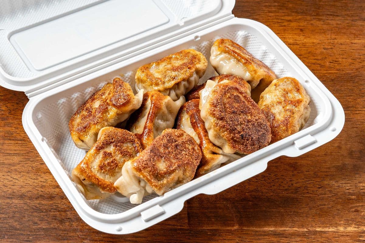 6.Grilled Pork with Vegetable Dumplings (10 pcs)