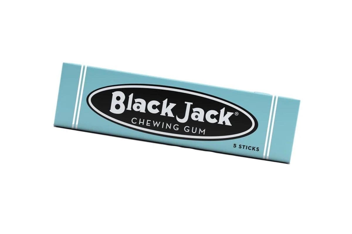 Black Jack Chewing Gum (5 Sticks)