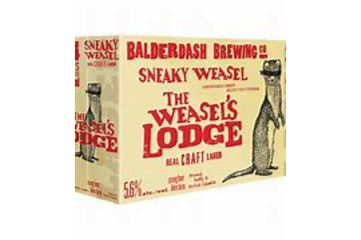 Balderdash Brewing Sneaky Weasel (15 x 355 ml cans)
