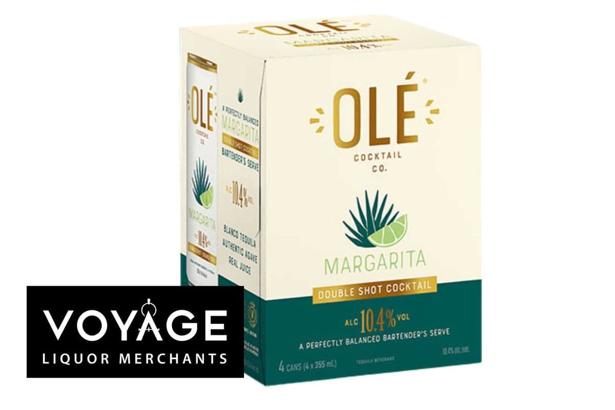 Olé Double Shot Margarita (4 x 355ml)