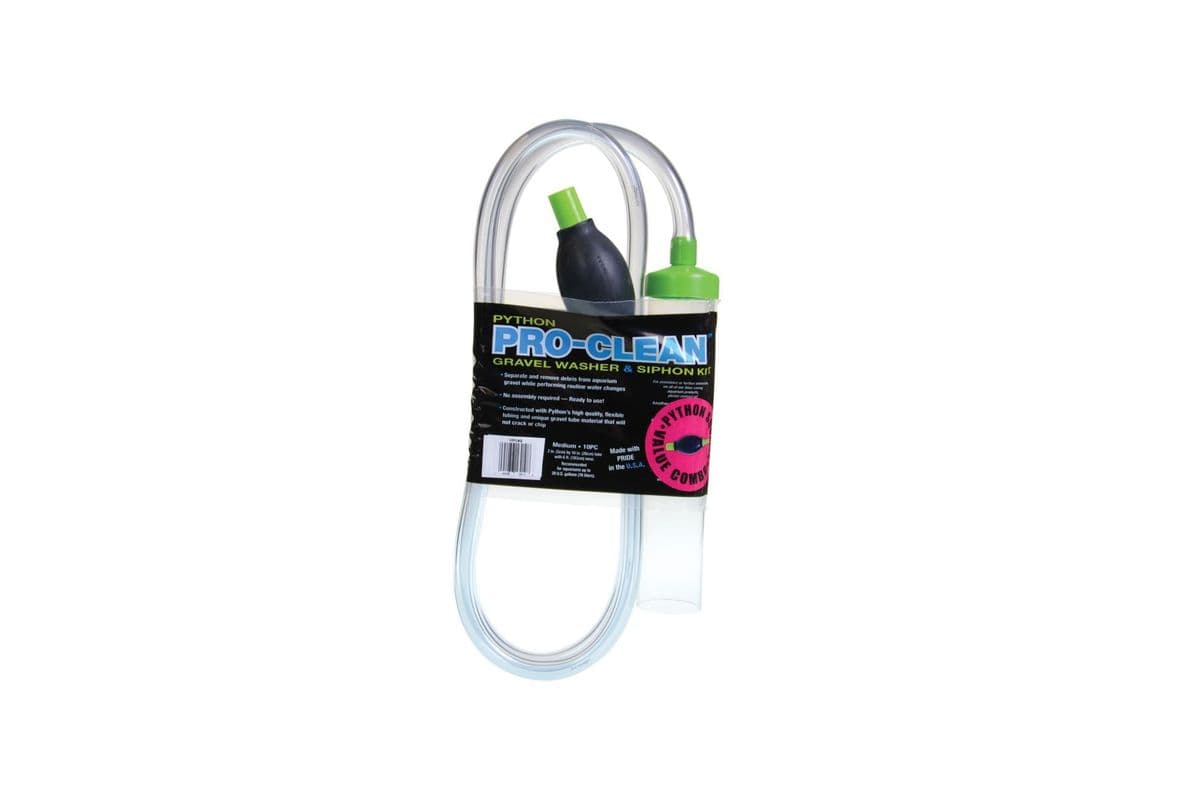 Python Pro-Clean Gravel Washer & Siphon Kit with Squeeze - Medium