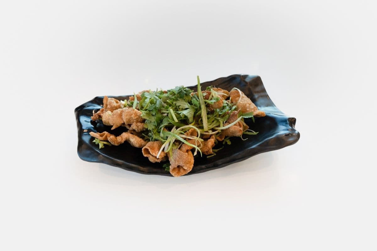F21. Deep-Fried Chicken Skin