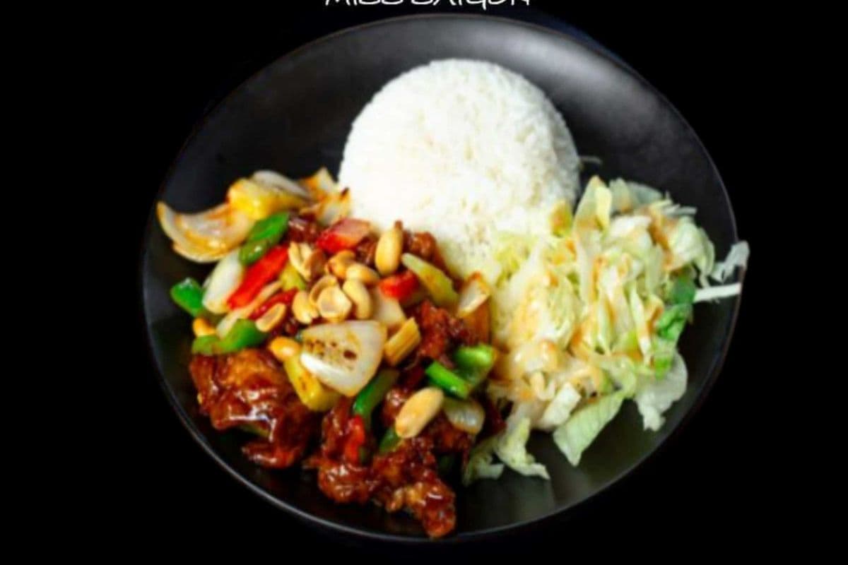 Vegan Kung Po Chicken