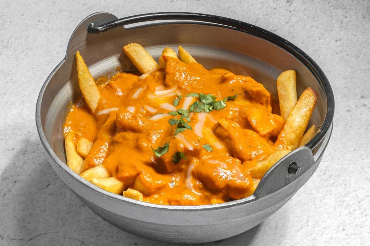 18. Poutine Butter Chicken