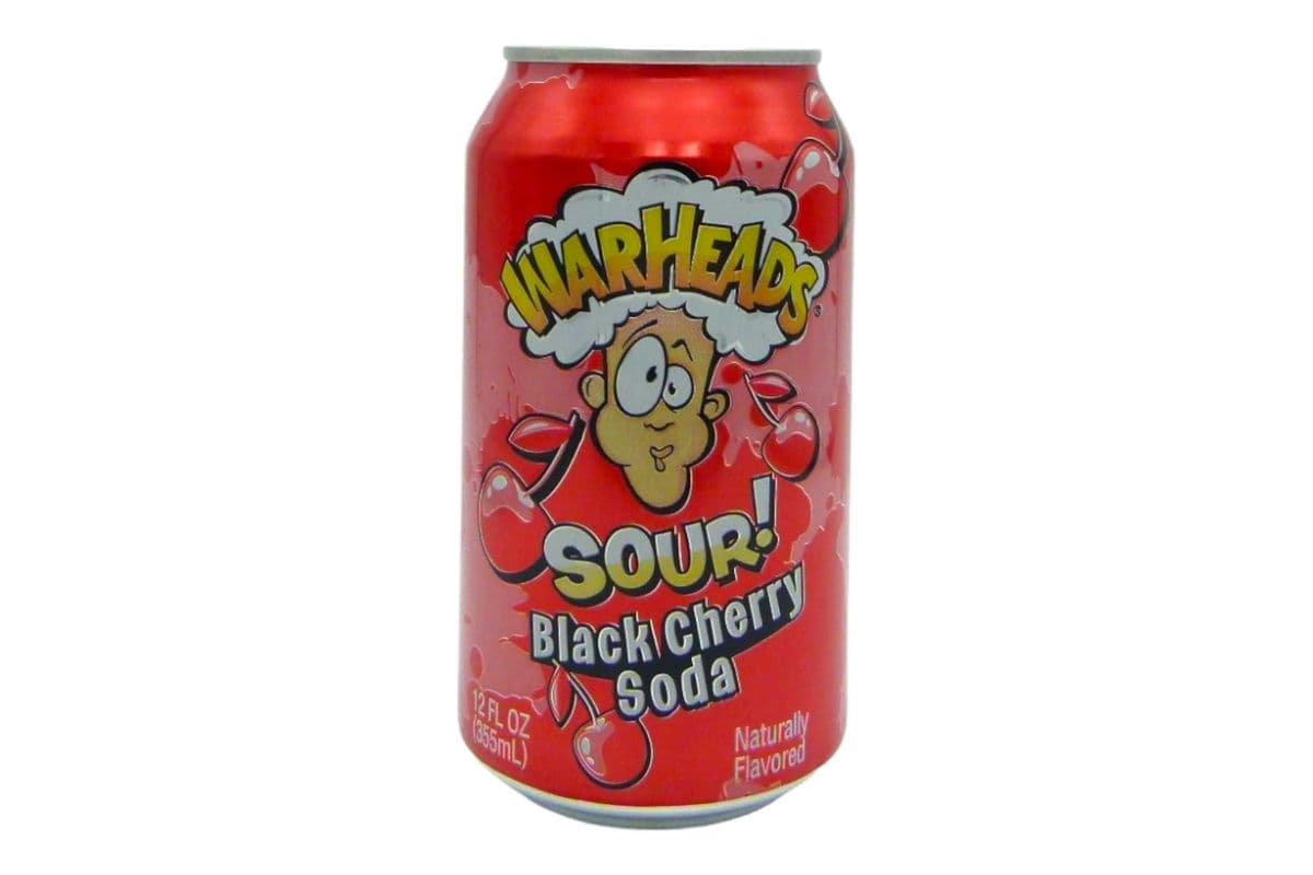 Warheads Black Cherry Soda (355 ml)