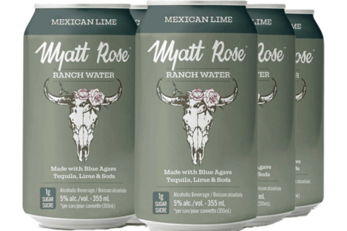 Wyatt Rose Ranch Water Mexican Lime (6 x 355ml can)