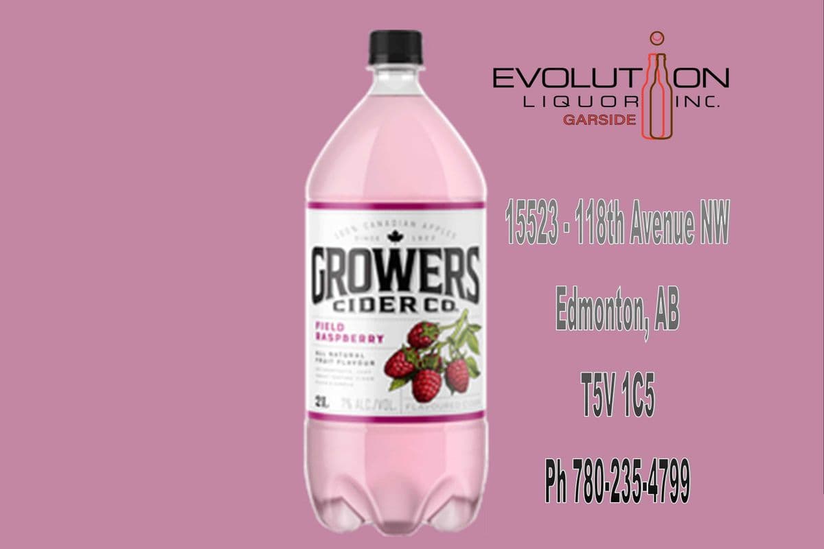 Growers Cider Field Raspberry P2000 (1 x 2L Plastic Bottle)