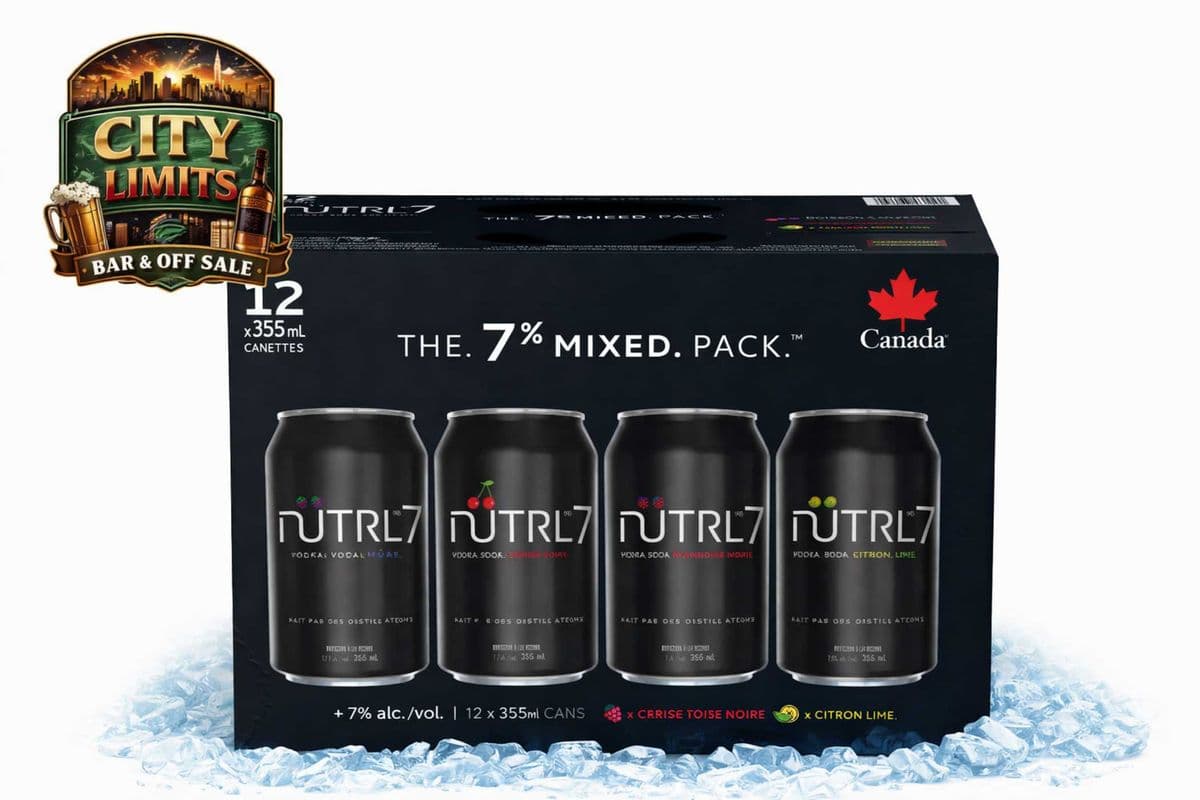 Nutrl 7% Mixed Pack (12 x 355ml)