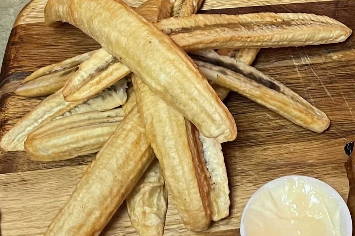 green banana fries