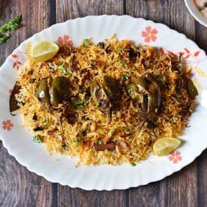 Gutti Vankaya Biryani