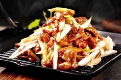 Stir- Fried Beef with Scallions 葱爆小牛肉