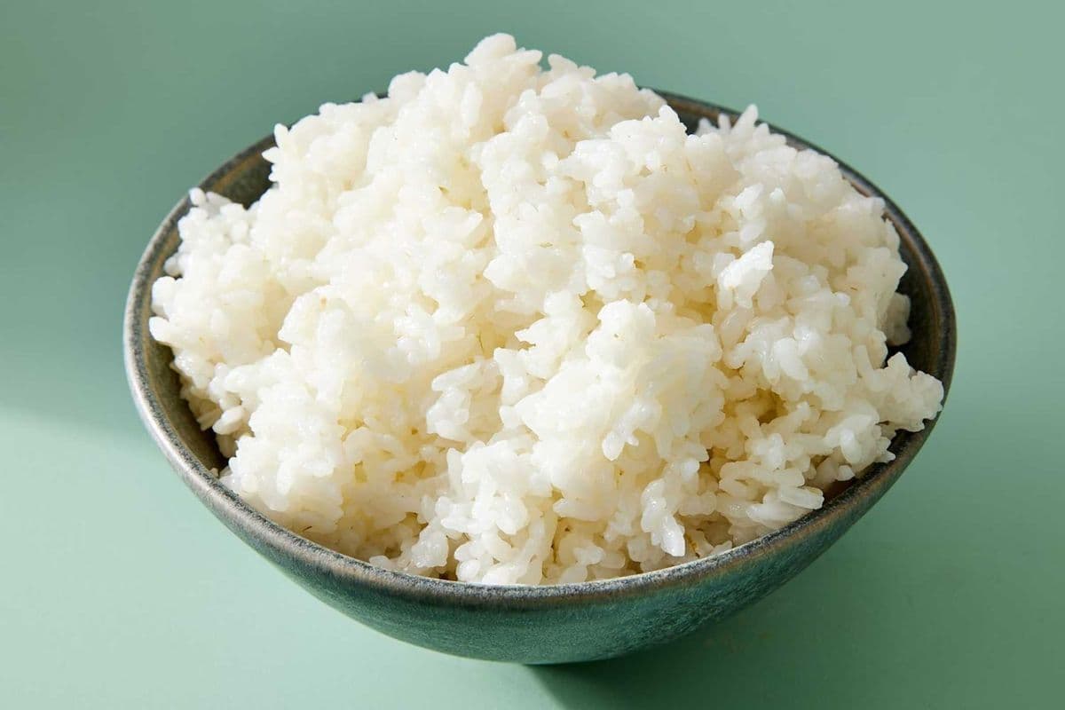 steamed rice( white rice) 20oz