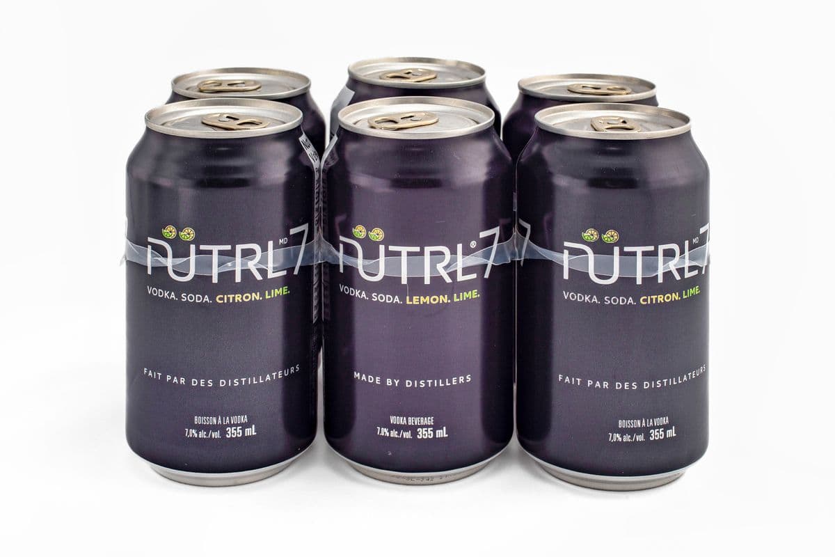 NUTRL VODKA SODA - Lime (6 Cans) (1 x 355 ml)