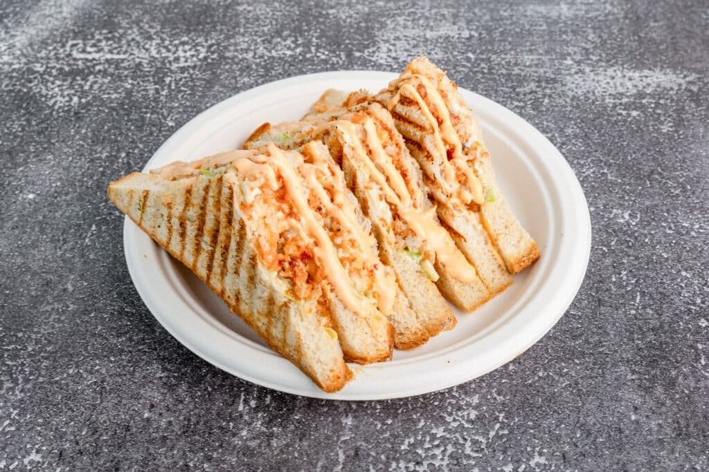 Peri Peri Veg Sandwich