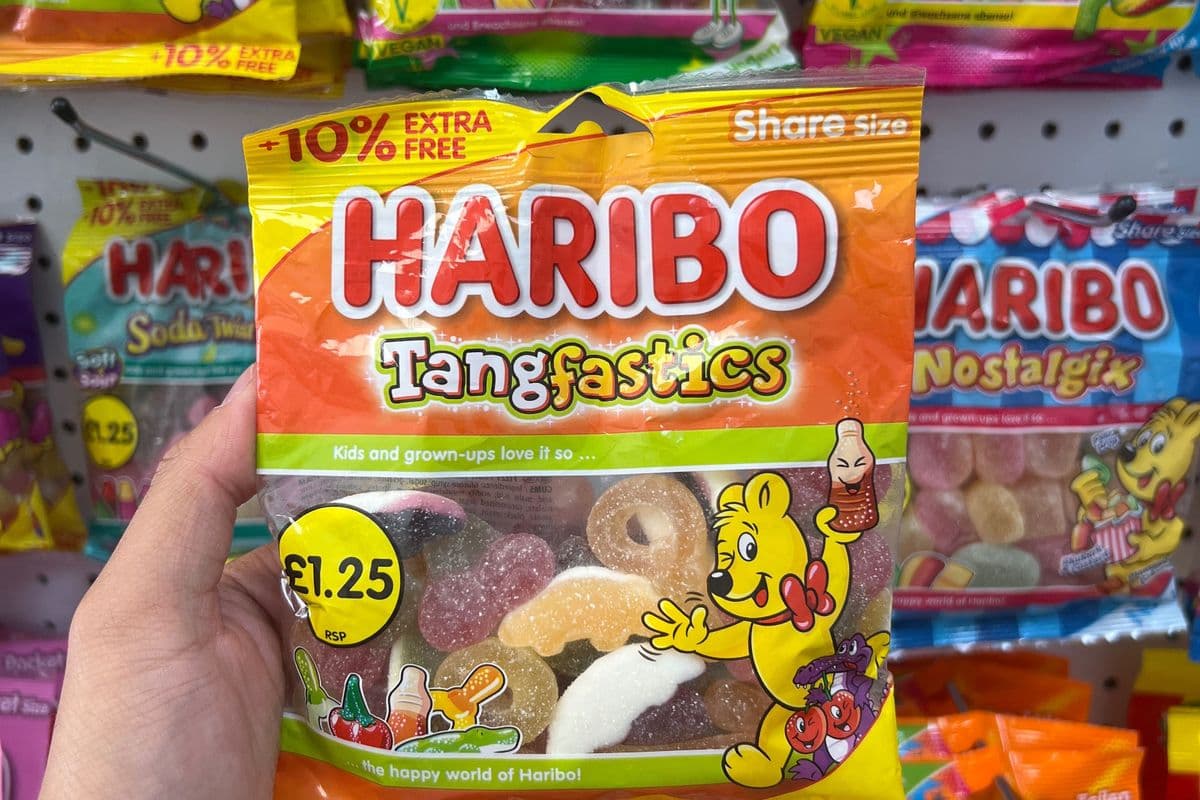 (UK) Haribo Tangfastics - 154g