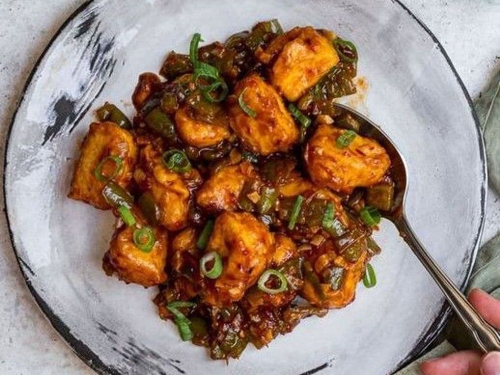 Manchurian Paneer Dry
