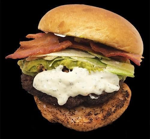 .Surf & Turf Burger.