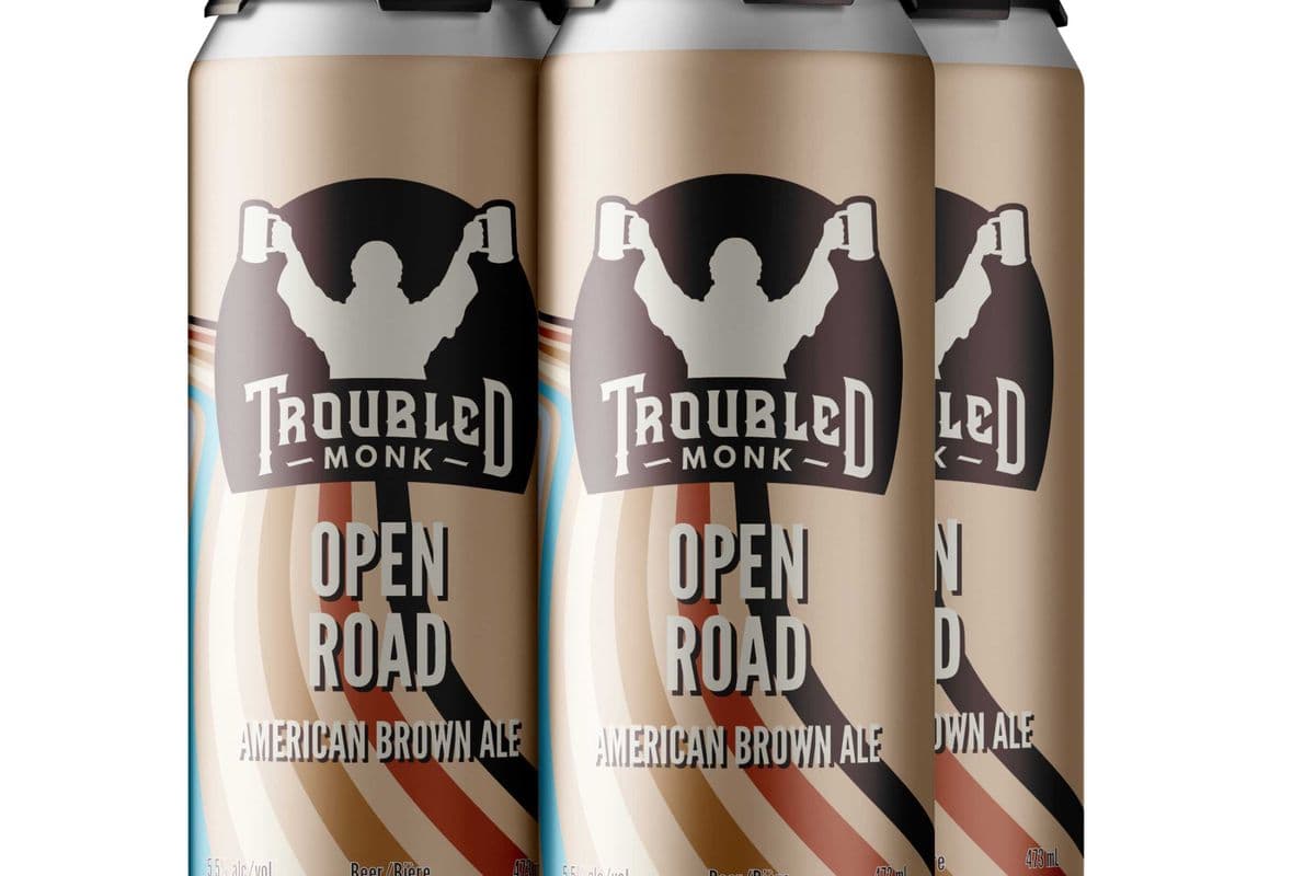 4 Pack Open Road Brown Ale (4 x 473ml Can)