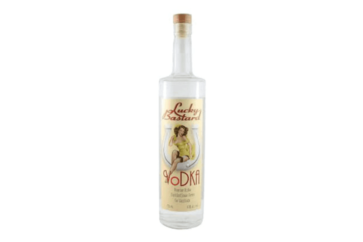 Lucky Bastard Vodka 750ml (1 x 750 ml)