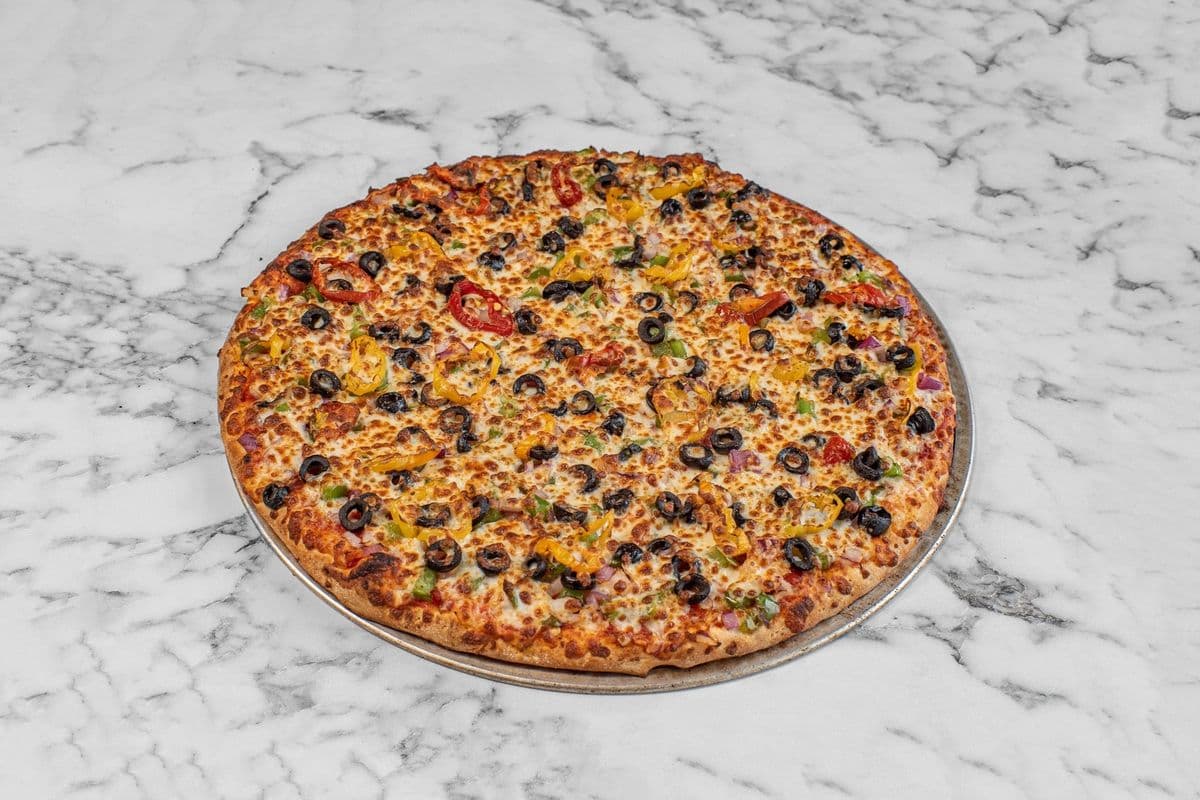 Extra-Large Veggie Recipe Pizza