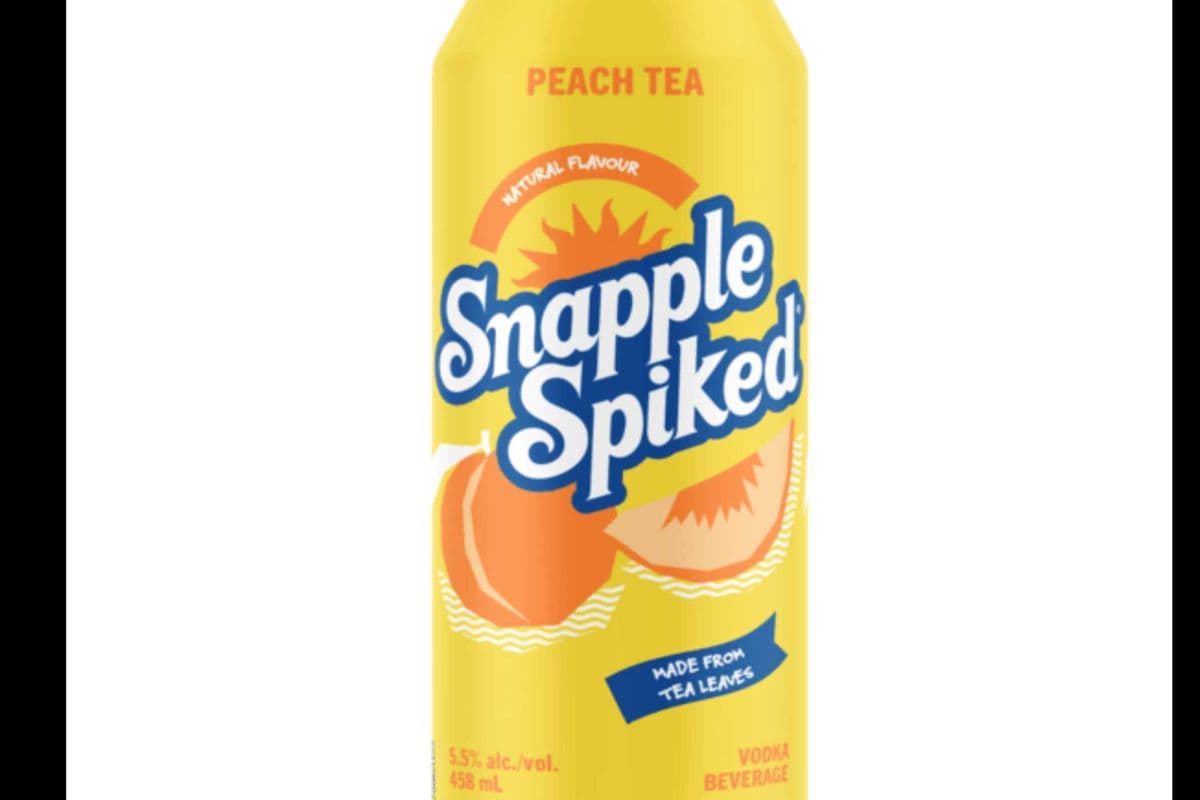Snapple Spiked Tea Peach Dom (1 x 458 ml)