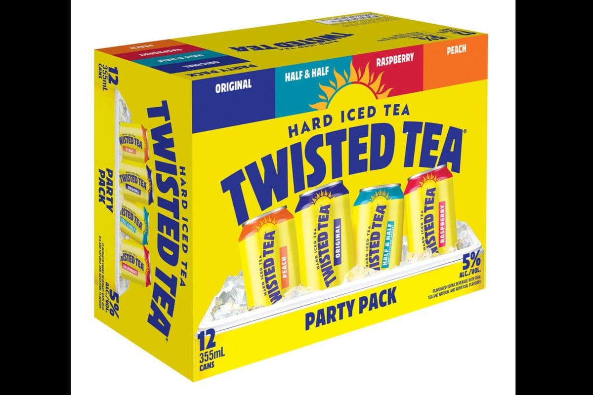 Twisted Tea Variety Pack (12 x 355 ml Can)
