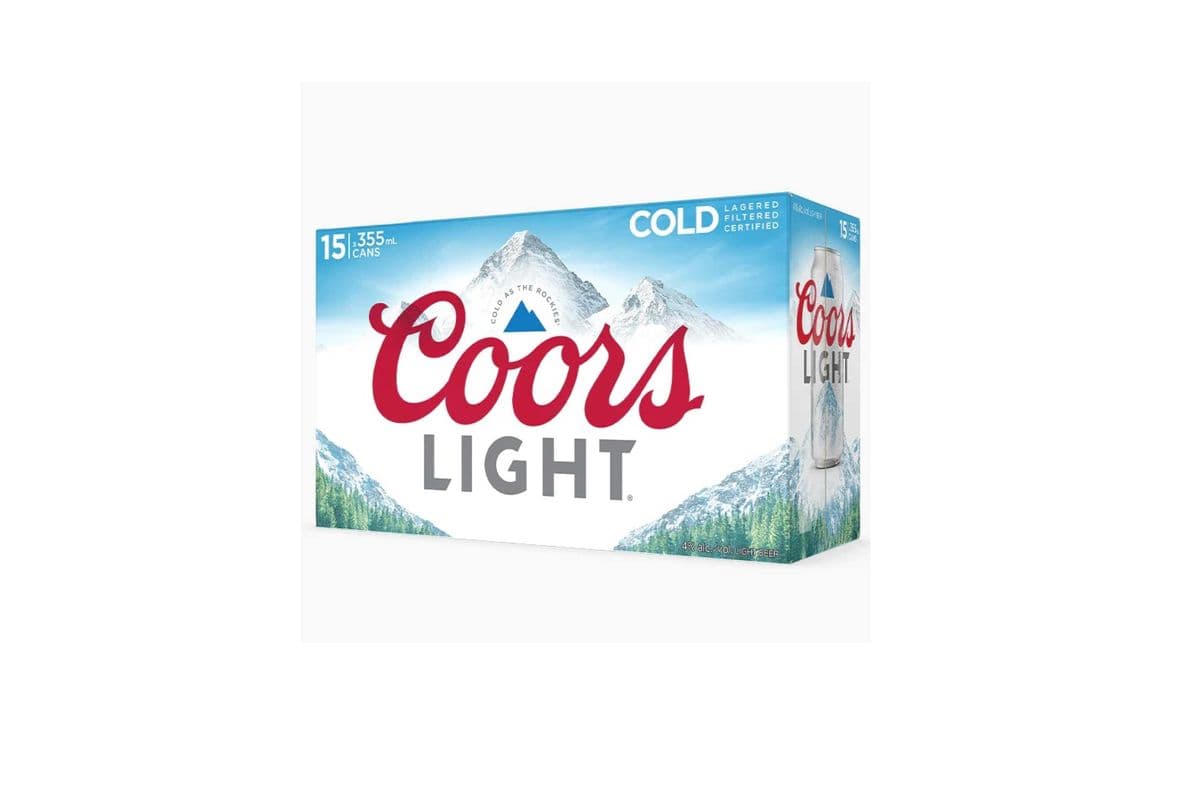 Coors Light (15 Pack) (15 x 345 ML)