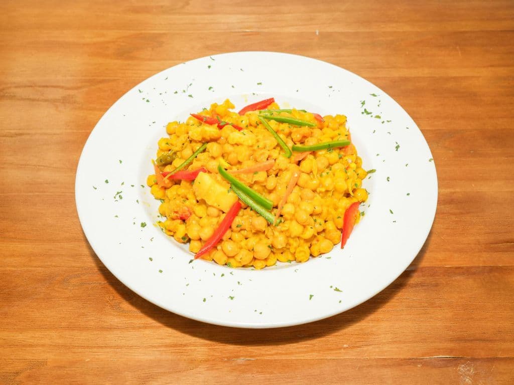 Curry Channa Roti